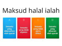 Kamus besar dari sehat walafiat dalam bahasa indonesia. Pelajaran 10 Mencari Yang Halal Obj Cuestionario