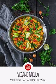 Rezept Fur Vegane Paella Mit Safran Rezept Rezepte Paella Paella Rezept