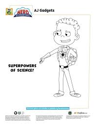 Now that you've found us, please s hare the link with friends and family. Aj Gadgets Coloring Page Kids Coloring Pages Pbs Kids For Parents