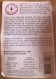 A nice bio, with cool design and great content makes all the difference. Maca En Poudre Bio 500 G Sol Semilla
