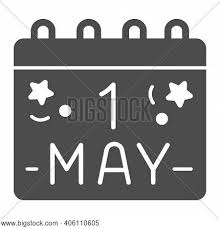 International worker day or labor day theme icons seamless. Calendar May Day Vector Photo Free Trial Bigstock