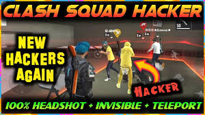 Free fire is the ultimate survival shooter game available on mobile. Hacker In Clash Squad Free Fire Top 1 Position Team Of Battle Arena Exposed Youtube