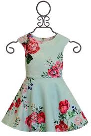 Hannah Banana Floral Girls Dress Aqua 2t 3t 4 6x 7 12 Tween Summer Dresses Dresses For Tweens Girls Pink Dress