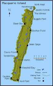 Map Of Macquarie Island Macquarie Island Remote Island Bay Lake