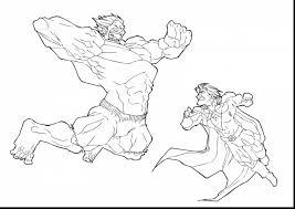 Hulk vs hulkbuster coloring pages. Thor Vs Hulk Coloring Pages Coloring And Drawing