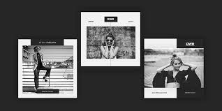 Discover free hd instagram png images. Instagram Black White Feed Template Pptx Bypeople