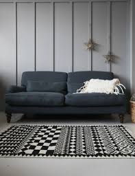 Www Roseandgrey Co Uk Wool Sofa Two Seater Or Three Seater Available In Charcoal Or Flint Luxury Sofa Modern Vintage Style Sofas Sitting Room Design
