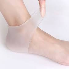 Silicone Gel Ankle Heel Sleeve Ankle Sleeve Plantar Fasciitis Heel Spurs