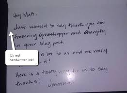 5 Handwritten Thank You Notes that Earned 5 Loyal Clients