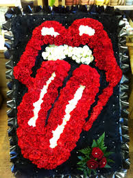 Rolling Stones Forty Licks By Sarahs Rose Garden Florists Creative Challenge Funeral Tributes Rolling Stones
