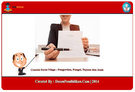 Contoh Surat Niaga Pengertian Fungsi Tujuan Dan Jenis