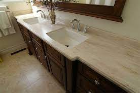 Dark Vanity Corian Sandalwood Looking For Quartz But The Corian Looks Nice Almost Real Bathroom Countertops Kitchen Countertops Corian Countertops