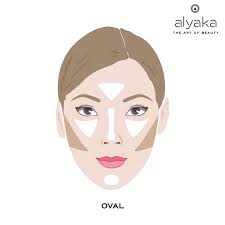 Having trouble contouring an oval shaped face? Makeup Contouring For Oval Face Alyaka