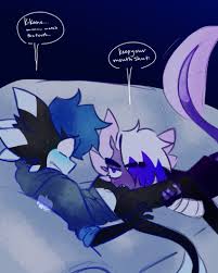 Rule 34 - Axolotl Before Sex Blue Hair Blush Bubblybloo Dialogue Furry  Furry Only Gay Gay Denial Grumpy Grumpy Sub Holding Holding Legs Holding  Legs Up Imminent Oral Imminent Sex Kane Robertson (