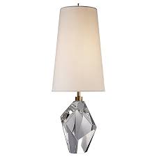 Boncoo dimmable touch control table lamp, small touch lamp with white opal glass lampshade ambient light bedside little lamp silver base modern accent lamp for. Halcyon Accent Table Lamp By Visual Comfort At Lumens Com