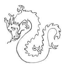 Chinese Images Kids Coloring Pages With Free Colouring Pictures To Print Easy Dragon Drawings Dragon Drawing Chinese Dragon Drawing