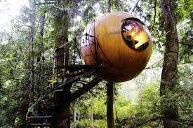 Algunas son solo casas de recreo, para pasar unas horas. Casa Del Arbol