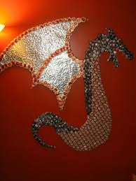 Dragon Scales Reuse Bottles Bottle Cap Art Bottle Cap