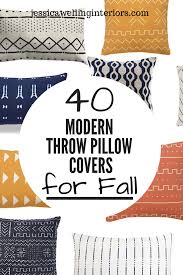 Cheap Modern Throw Pillow Covers For Fall Jessica Welling Interiors Modern Throw Pillows Throw Pillows Living Room Yellow Throw Pillows