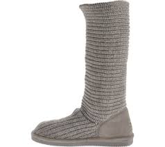 Official bearpaw website · free priority shipping · loyalty rewards Bearpaw Women S Bearpaw Knit Tall Gray 6 M Walmart Com Walmart Com