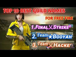 Grab weapons to do others in and supplies to bolster your chances of survival. Top 10 Best Guild Names For Free Fire Free Fire Guild Name Pro Army Progamersyt Youtube
