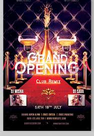 Free Grand Opening Flyer Template Grand Opening Flyer Templates ...