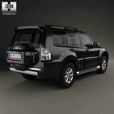 3d Model Of Mitsubishi Pajero Montero Wagon 2011 Mitsubishi Pajero Mitsubishi Mitsubishi Cars