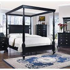Novogratz camilla metal canopy bed in king size frame in black. Pin On Space