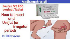 Wash hands before and after use. Susten Vt 200 Tablet How To Insert Tablet And Useful For Irregular Periods Youtube