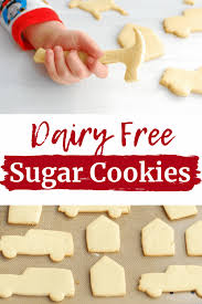 Find easy recipes for sugar cookies that are perfect for decorating, plus recipes for colored sugar, frosting, and more! Cut Out Dairy Free Sugar Cookies Dairy Free For Baby