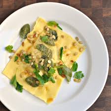 Giant Delicata Ravioli With Sage And Brown Butter Pinch And Swirl Recipes Ravioli Homemade Pasta Noodles