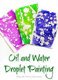 7 ways how to paint when you re bored painting life hacks. Teaching Matter And Mixtures With Oil And Water Painting