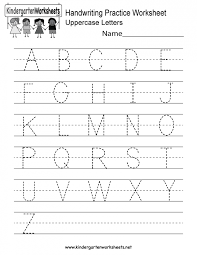 Free Kindergarten English Worksheets Printable And Online Easy Handwriting Practice Sheets English Worksheets For Kindergarten Handwriting Practice Worksheets