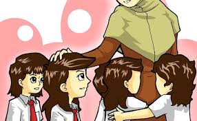 Gambar profesi guru kartun animasi gambar profesi guru exploring mars. Cikgu Kartun Mengajar