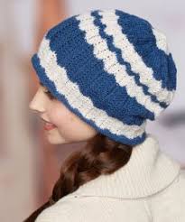 2 slouchy knit hat size: Knitting Patterns Galore Hats Slouch 198 Free Patterns