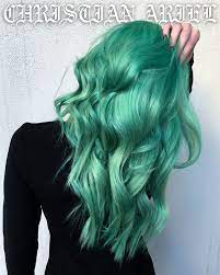 Winter 2017 Hair Trend Ideas Mint Hair Green Hair Hair Styles