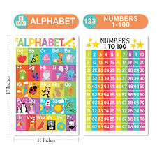 These are some of our most ambitious editori. 4 Alphabet Count 1 100 Numbers Colors 2d 3d Shapes Abc Posters For Toddlers Wall Art Decor Counting Learning Chart For Kindergarten Classroom Prek Homeschool Laminated Educational Supplies 11x17 Pricepulse