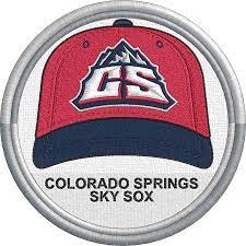 Colorado Springs Sky Sox Cap Hat Milb Pcl Pacific Coast League Minor League Baseball Minor League Baseball Pacific Coast Sports Logo