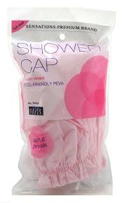 Siris Shower Cap Full Size Satin Lined Vinyl 2 Pack If Only It Were Bigger Nice But Too Small Shower Cap Shower Caps Vinyl