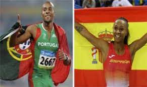 Últimas noticias y artículos sobre ana peleteiro. Nelson Evora Y Ana Peleteiro Triple Salto Iberico Ravelo Deporte