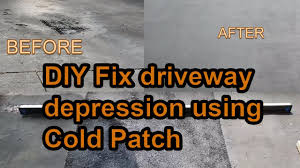 These doable diy projects will better your home and boost your ego. How To Diy Fix Asphalt Driveway Depression Using Cold Patch Youtube