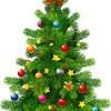 Christmas tree png image with transparent background. 1