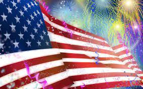 Fourth of july design with flag on blue background for banner, greeting card, invitation or holiday poster. United States Of America Wallpaper Independence Day 4th Of July Wallpaper Independence Day Wallpaper 4th Of July Images