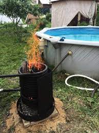 Vous pouvez également utiliser un sunline en même temps qu'une pompe à chaleur si vous en avez déjà une. Chauffage De La Piscine Chauffe Eau Solaire Et Electrique Pour Le Bois Chauffage Au Bois Pour Les Options De Cadre Conceptions Sur Bois