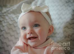 Little Girl II Fleece Blanket