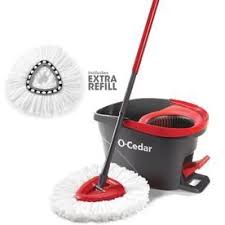 O Cedar Spin Mop With Bucket Lowes Com Spin Mop Microfiber Mops Floor Cleaner