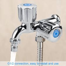 Abs wasserhahn waschmaschine waschbecken wasserhahn g12. 2 Waschmaschine Wasserhahn Waschbecken Becken Wasserhahn Mit Doppelauslauf G1