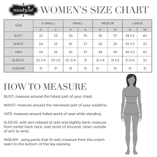 Womens Size Chart And Fit Guide