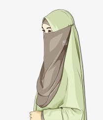 Gambar kartun muslimah bercadar sedih. Gambar Kartun Ibu Dan Anak Bercadar Cikimm Com
