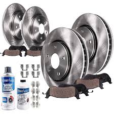 Toyota highlander 2010, stop™ ceramic disc brake pads by bendix®. Front Rear Disc Brake Rotors Ceramic Pads For Lexus Toyota Detroit Axle